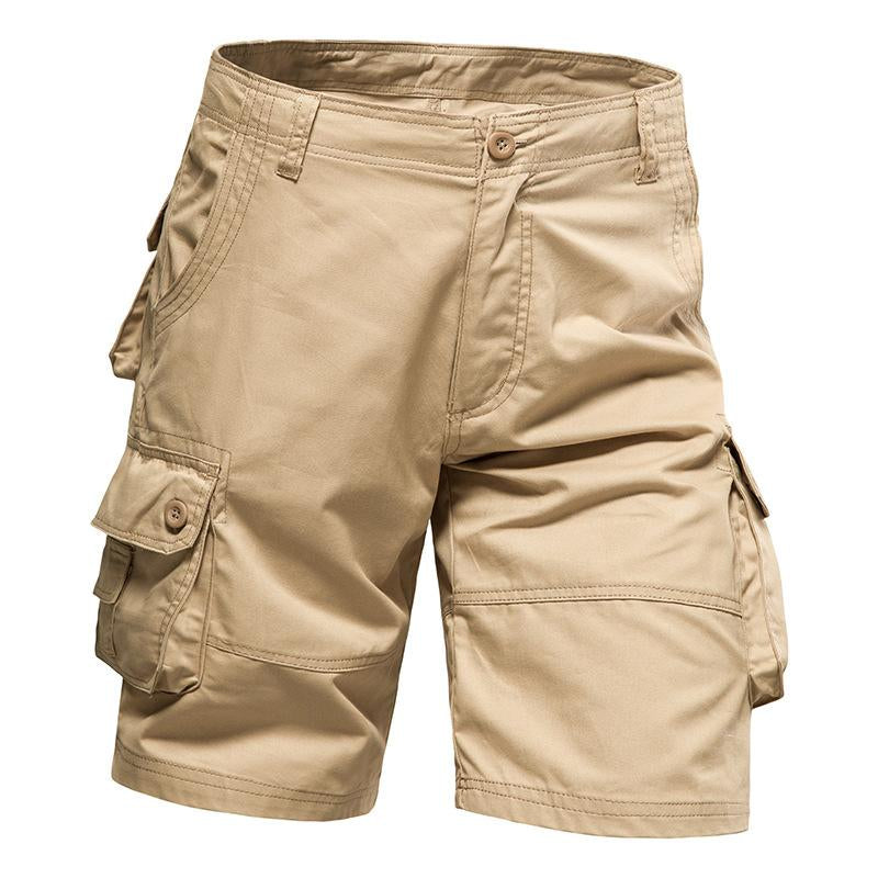 Ademende cargo shorts