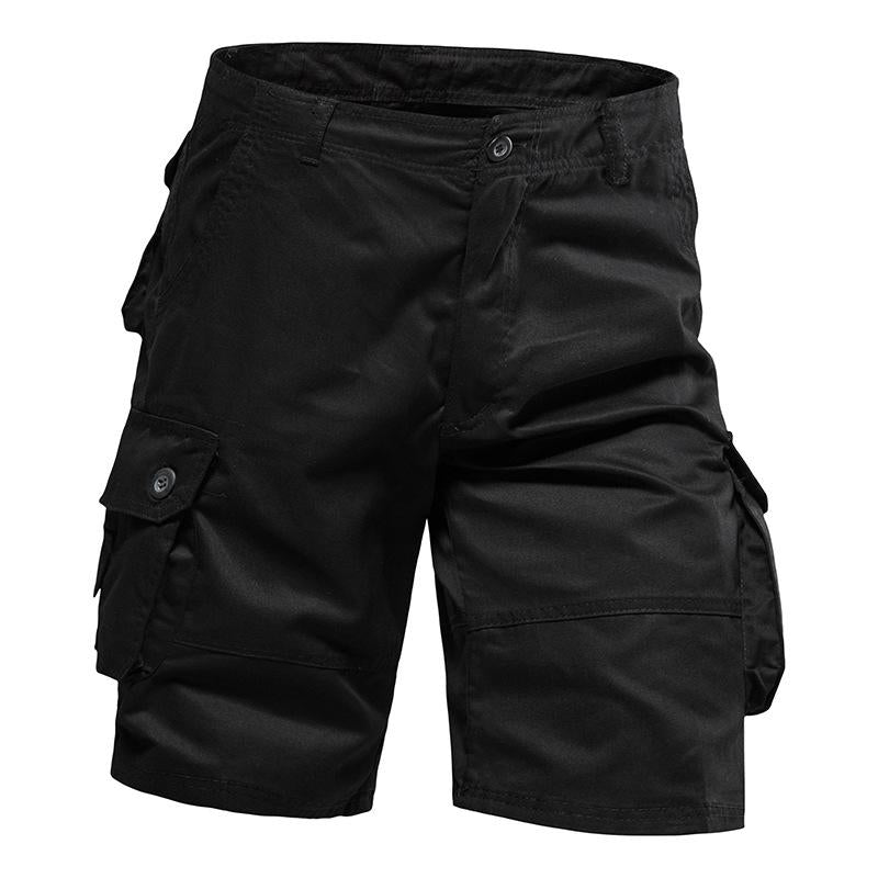 Ademende cargo shorts