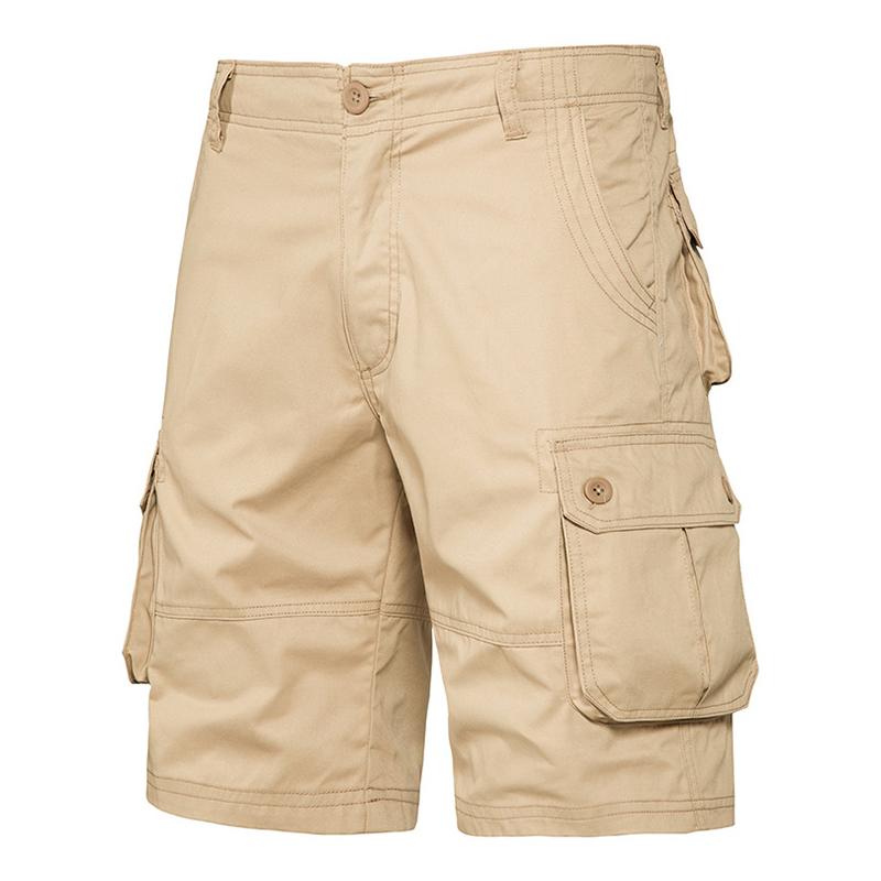 Ademende cargo shorts