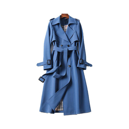 Dames Trenchcoat met dubbele knoopsluiting