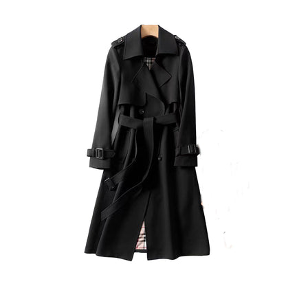 Dames Trenchcoat met dubbele knoopsluiting