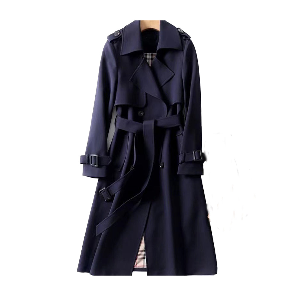 Dames Trenchcoat met dubbele knoopsluiting