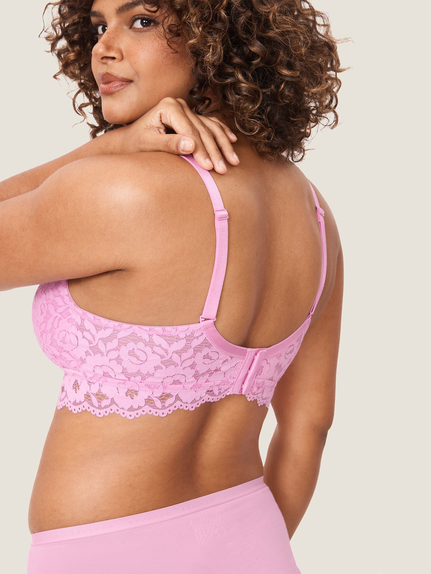 Voedingsbralette van kant met extra steun – voedings-bh zonder beugel
