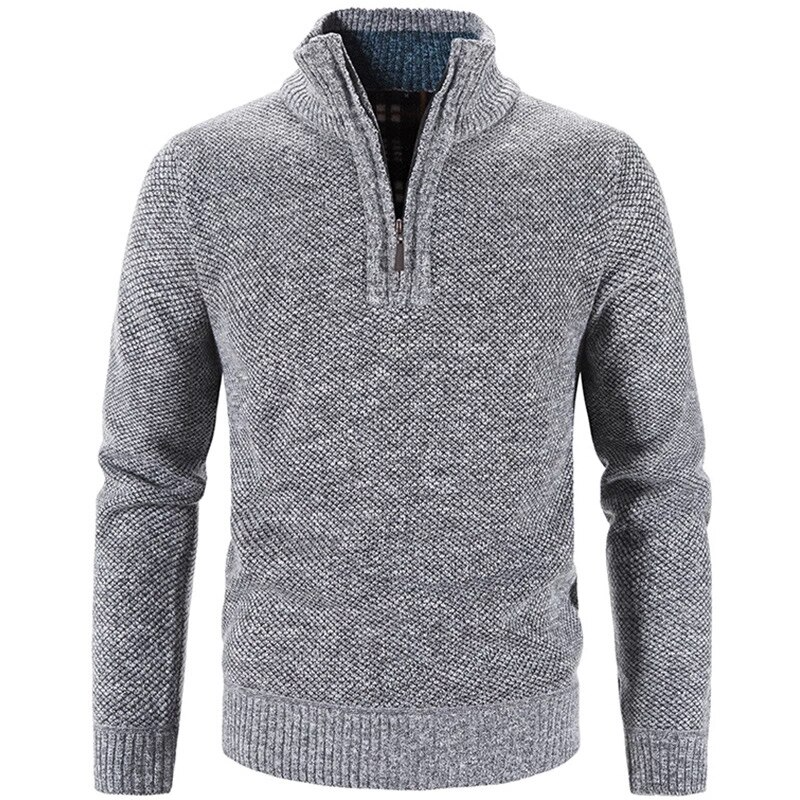 Werner - Fleece polo met halve rits