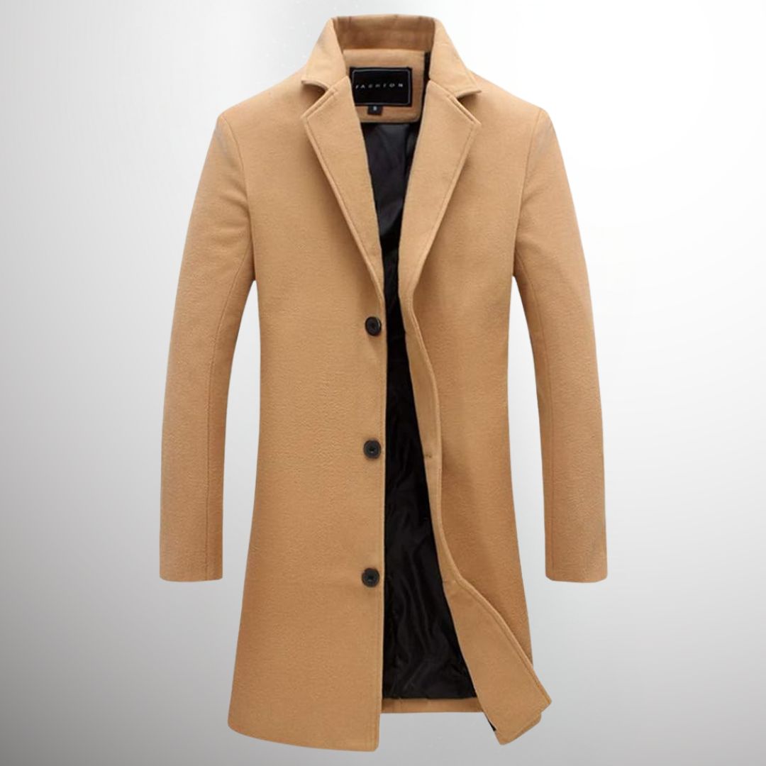 Maurice - Elegante wollen jas voor heren