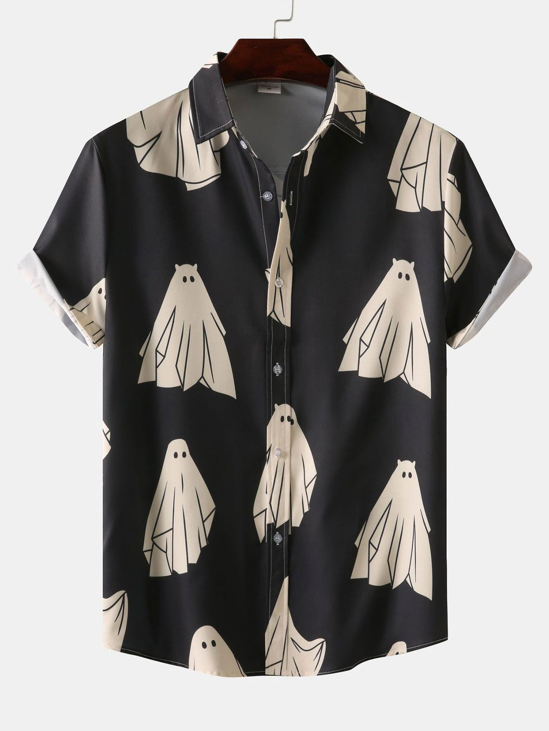 Shirt met spookprint