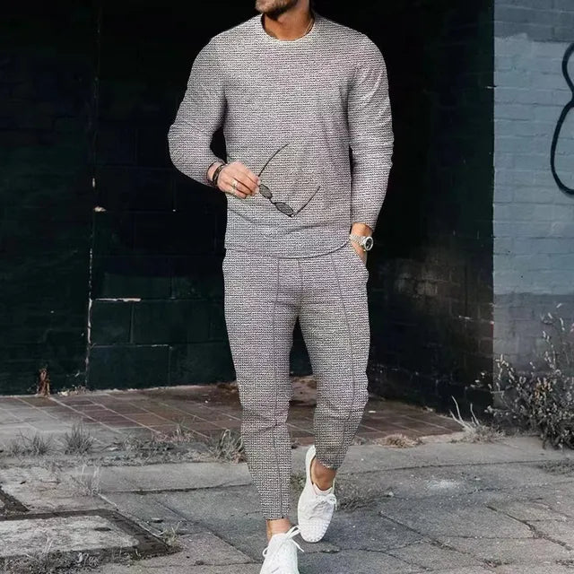 Tweedelige sportset voor mannen