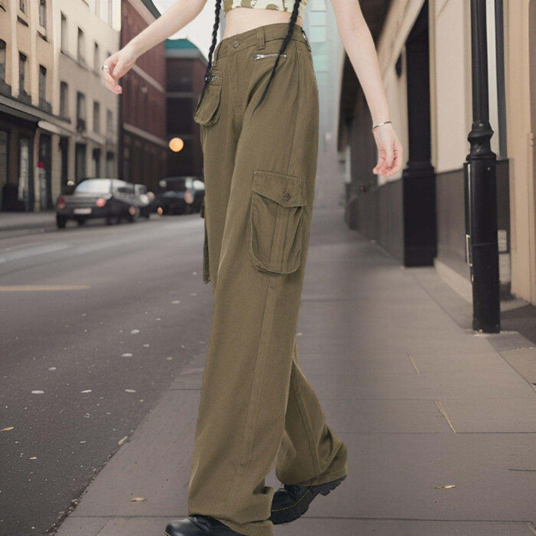 Elaine™ | Stijlvolle trendy cargo broek