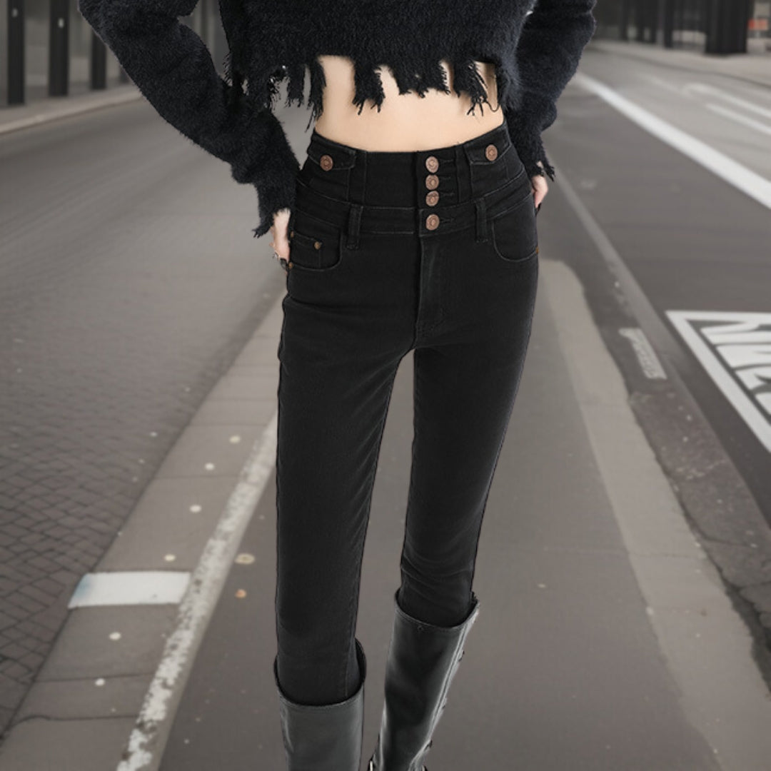 Camilla™ | Stijlvolle denim broek van hoge kwaliteit