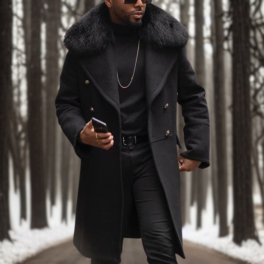 THEODOR™ Stijlvolle, warme wollen jas voor heren
