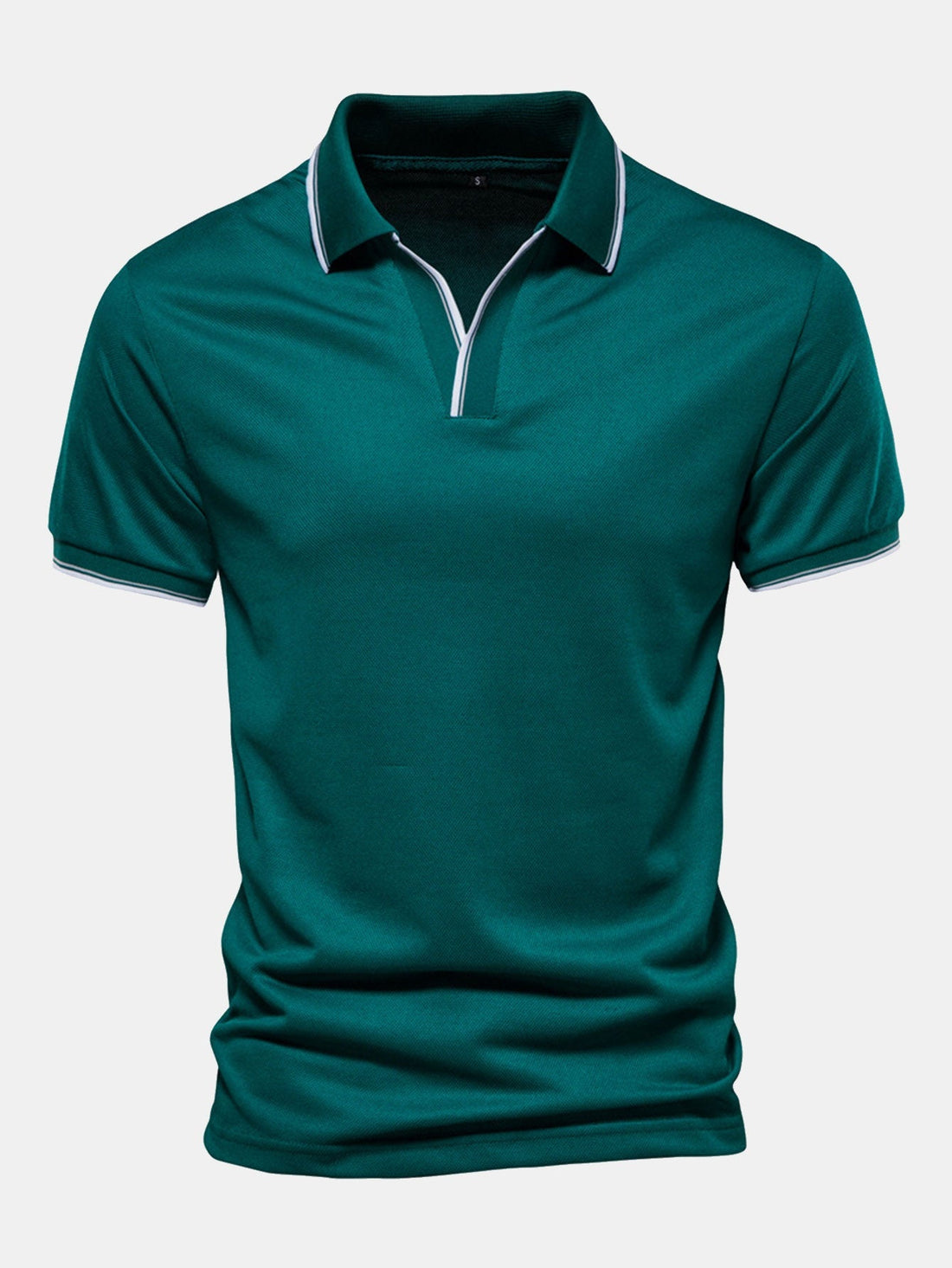 Man V Hals Poloshirt