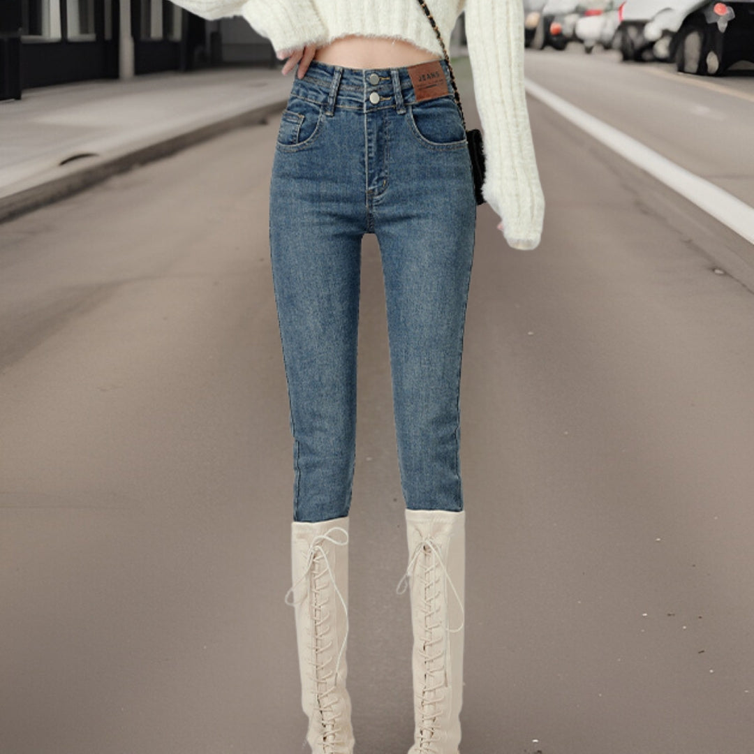 Elina™ Premium jeans met hoge taille