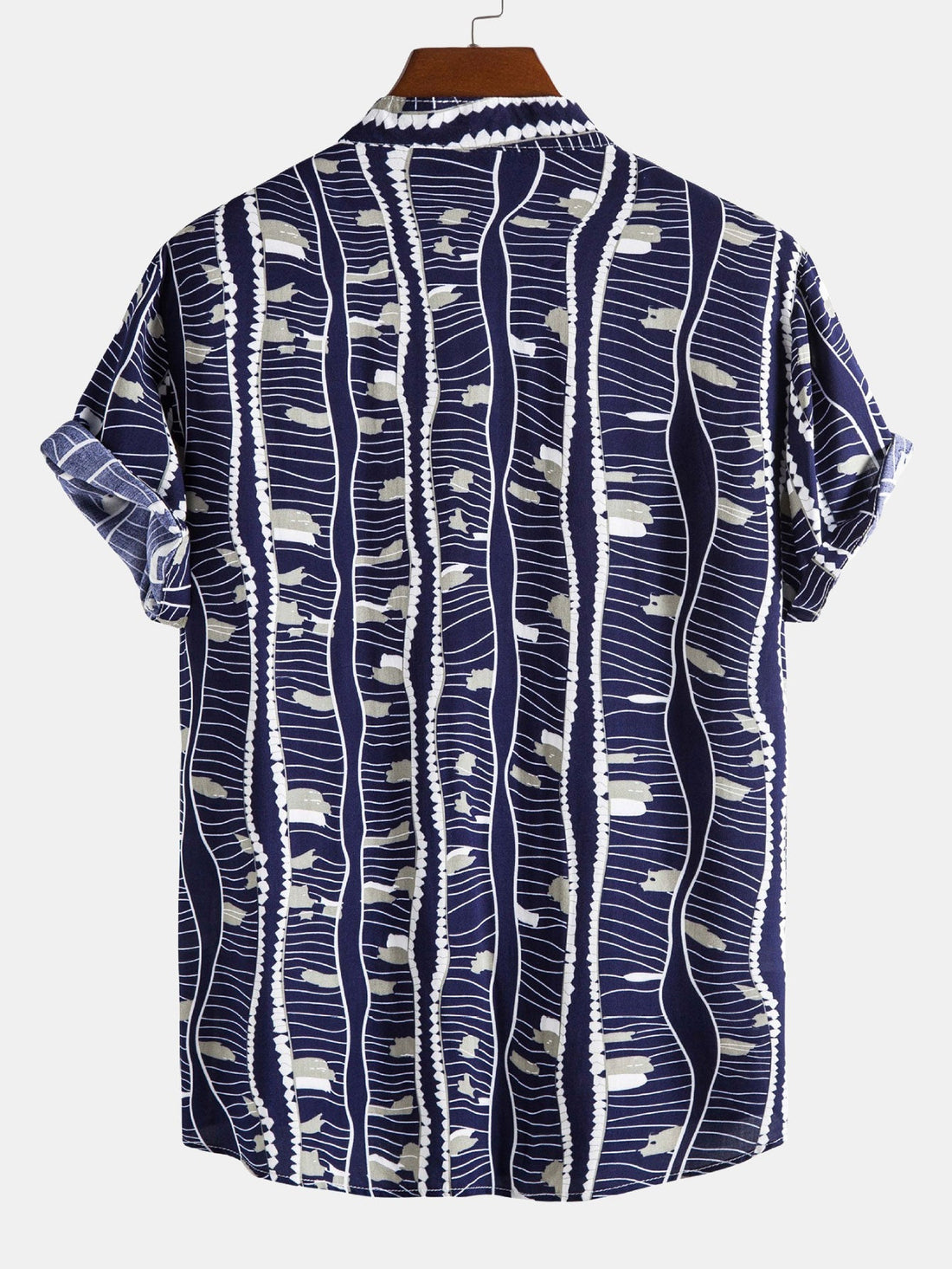 Overhemd met staande kraag