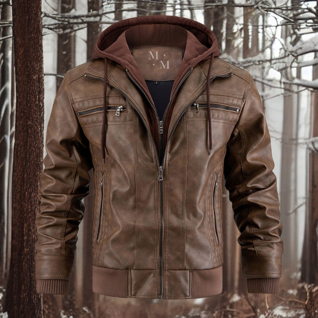 Valentin™ | Hoge kwaliteit warm leren jack