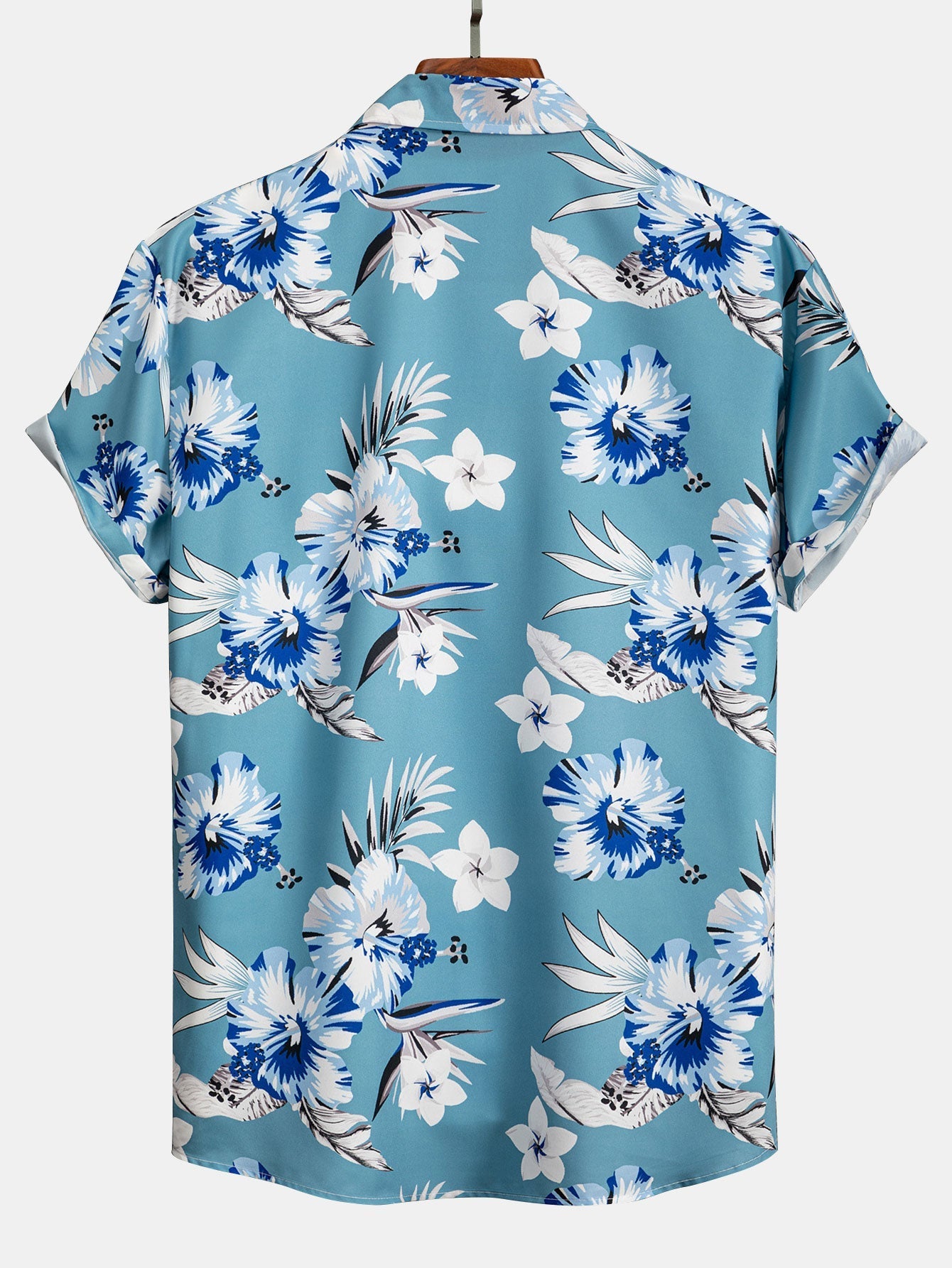 Tropisch Overhemd met Bloemenprint