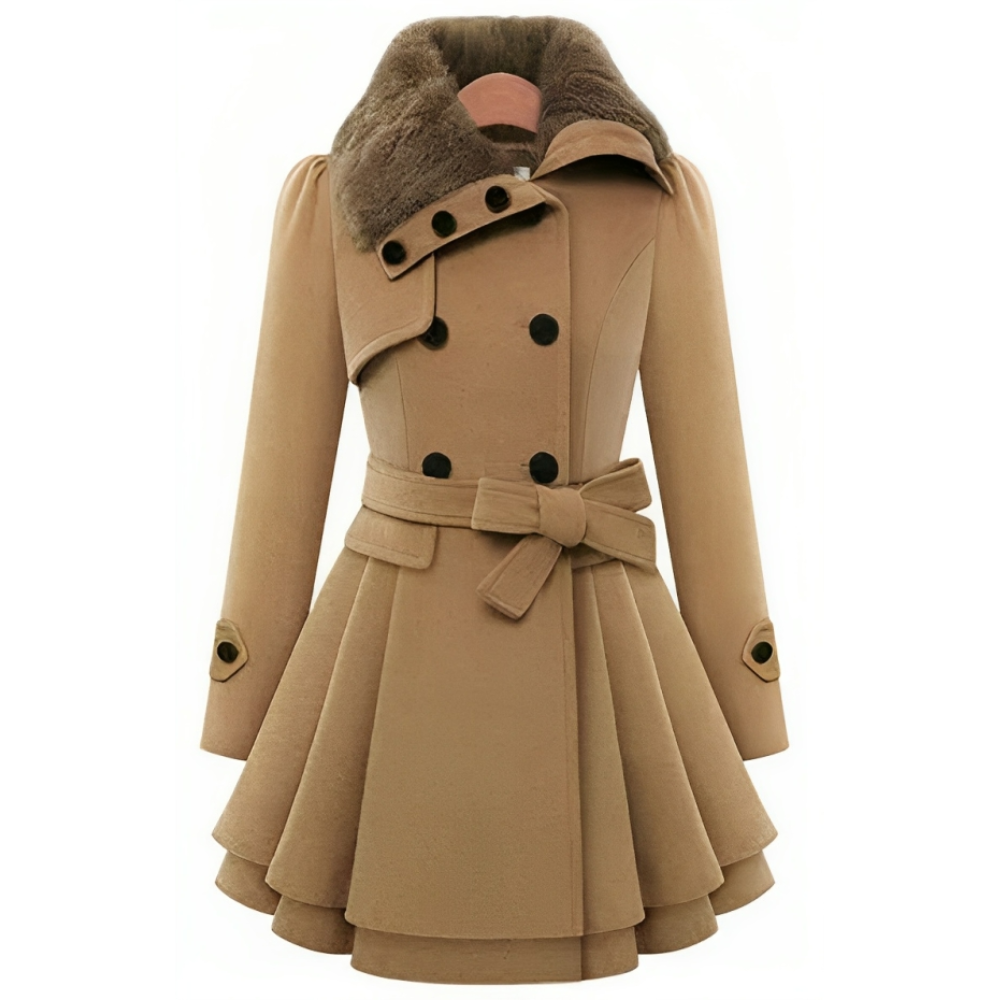 Winter Elegante Trenchcoat voor Vrouwen