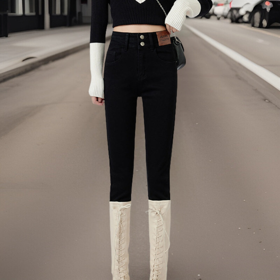 Elina™ Premium jeans met hoge taille