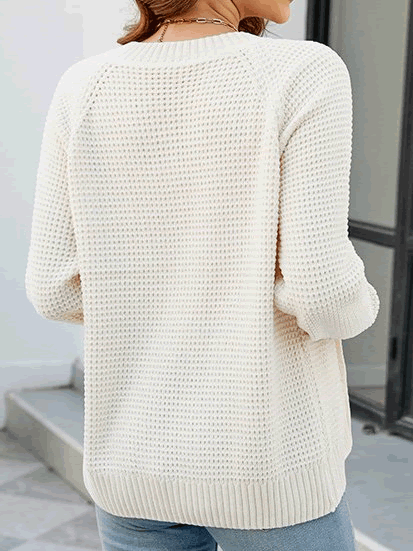 Kate Vrouwencardigan met lange mouwen, comfortabele en casual ritssluiting