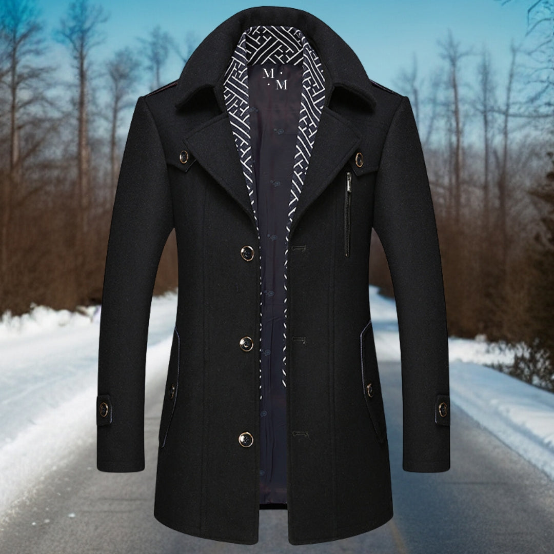 Percival™ Warme winterjas van wol