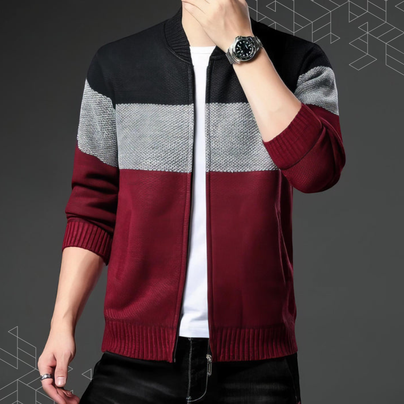 Luxe fleecejack voor heren