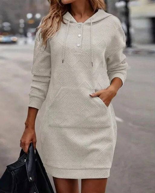 Elegante lange wintertrui