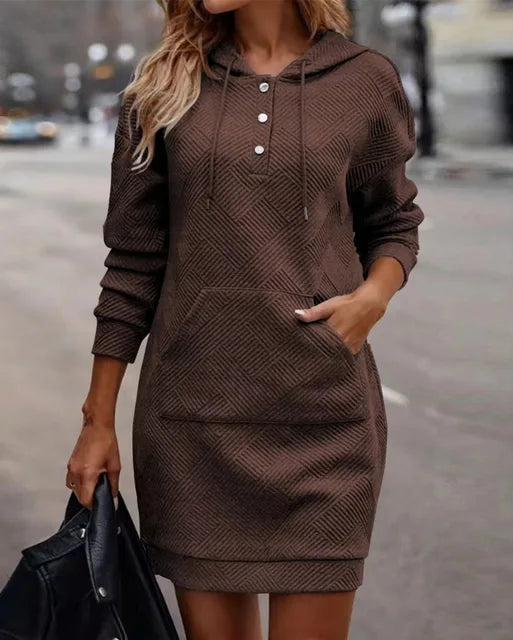 Elegante lange wintertrui