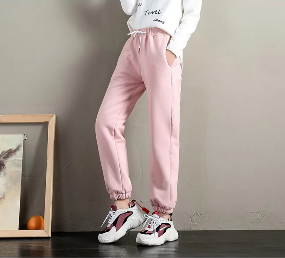 Warme joggingbroek voor de winter