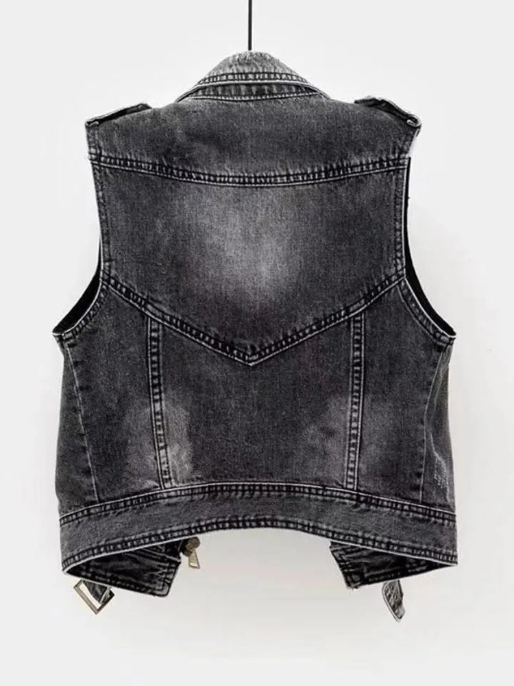 BEATRIX - DENIM VEST VOOR DAMES