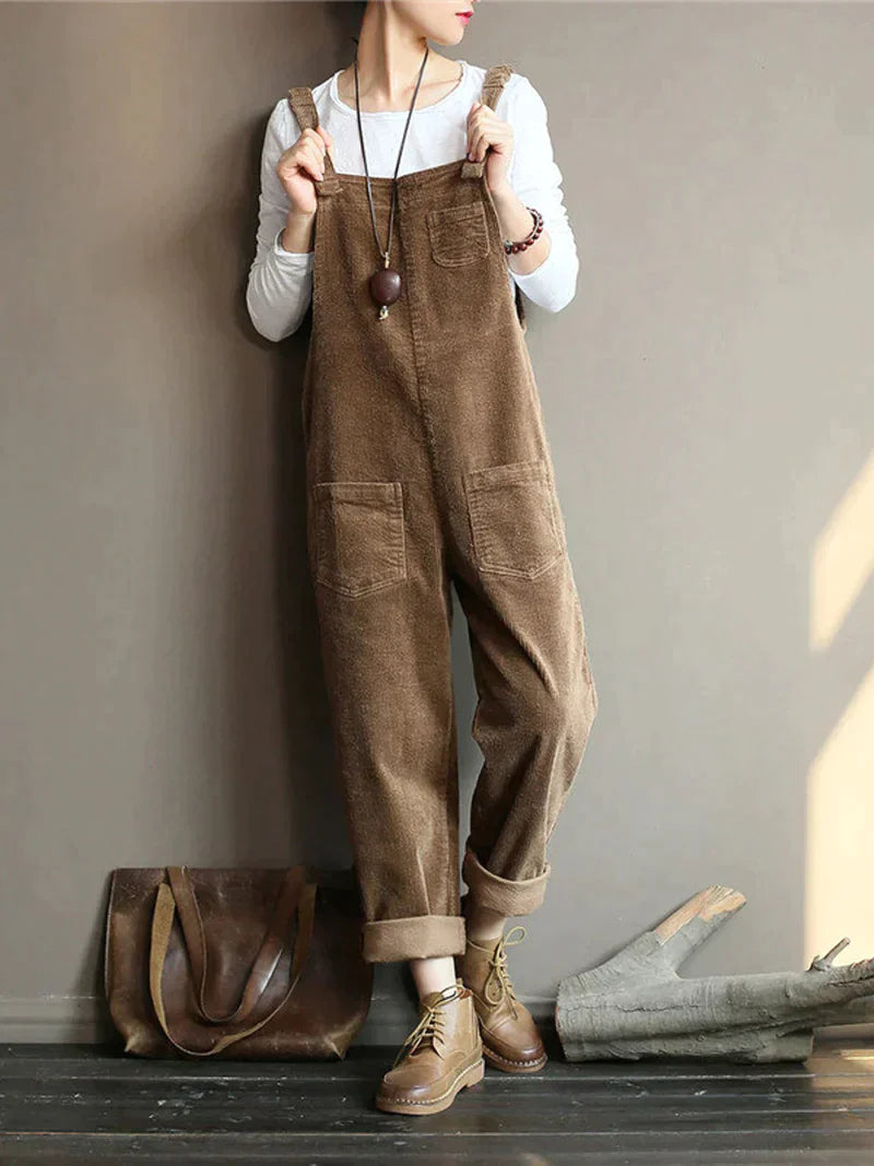 IRIS - Corduroy jumpsuit voor dames