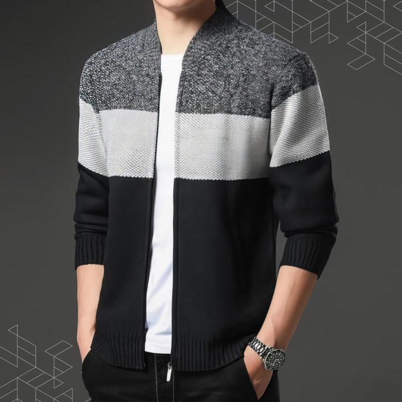 Luxe fleecejack voor heren