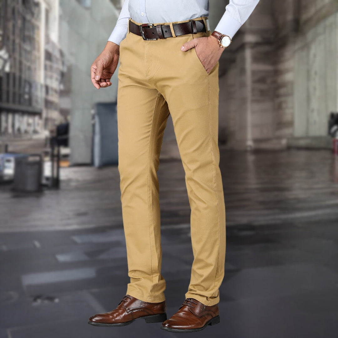 Dieter | stretch broek met hoge taille