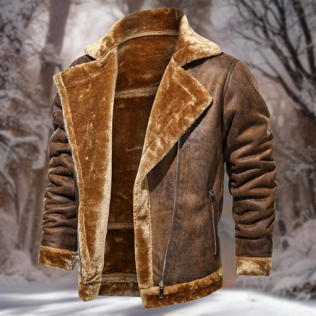 Philipp™ | Hoogwaardige jas van dik bont