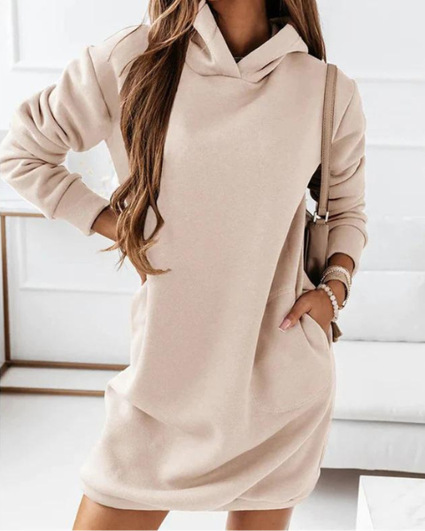 Elena™ - Jurk met capuchon