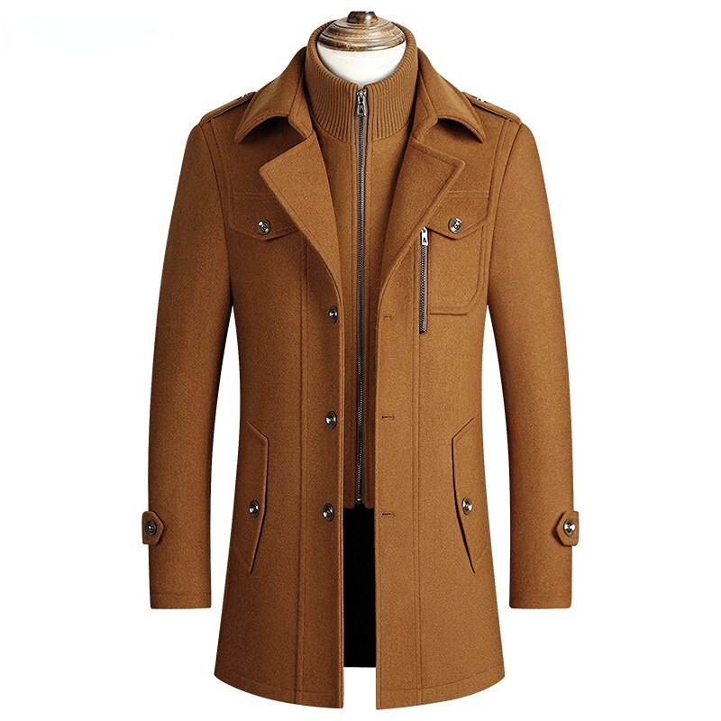 Harrison™ Luxe klassieke trenchcoat