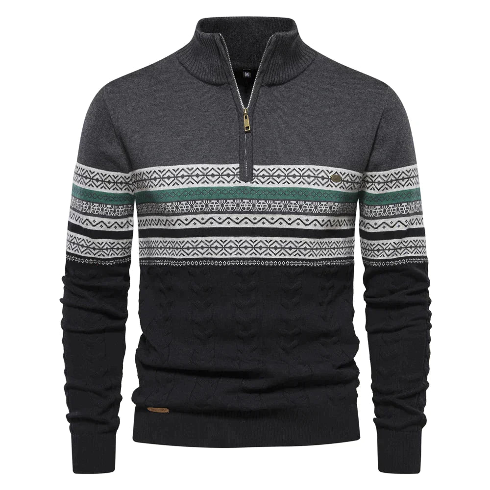 Rudy | Jersey van hoge kwaliteit met retromotief.