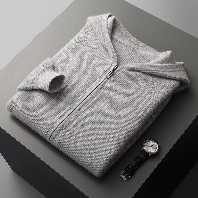 Jaxon Woll-comfort: Jaxon heren hoodie gemaakt van hoogwaardige wol.