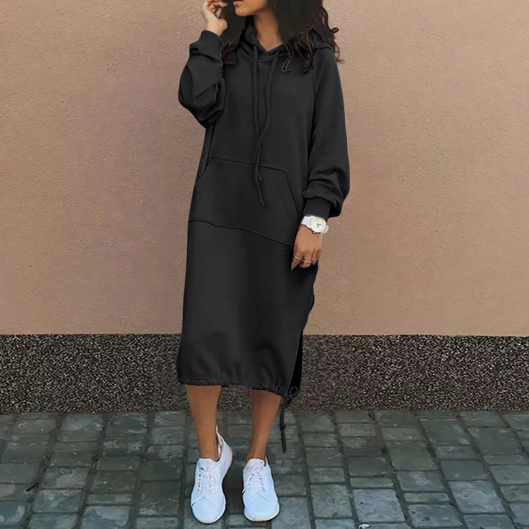 Herfst Hoodie Jurk voor dames