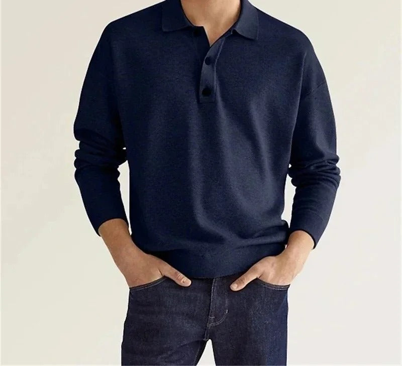 Lente Polo Pullover voor mannen