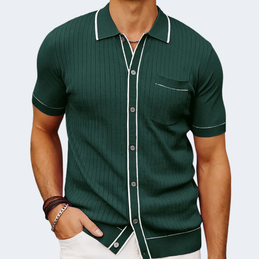 Giovanni Klassiek geribd overhemd