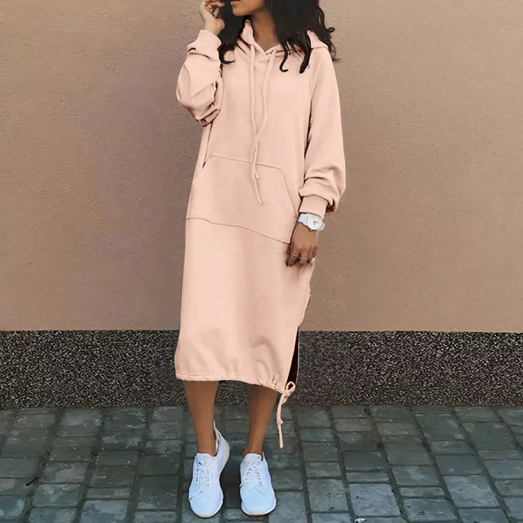 Herfst Hoodie Jurk voor dames