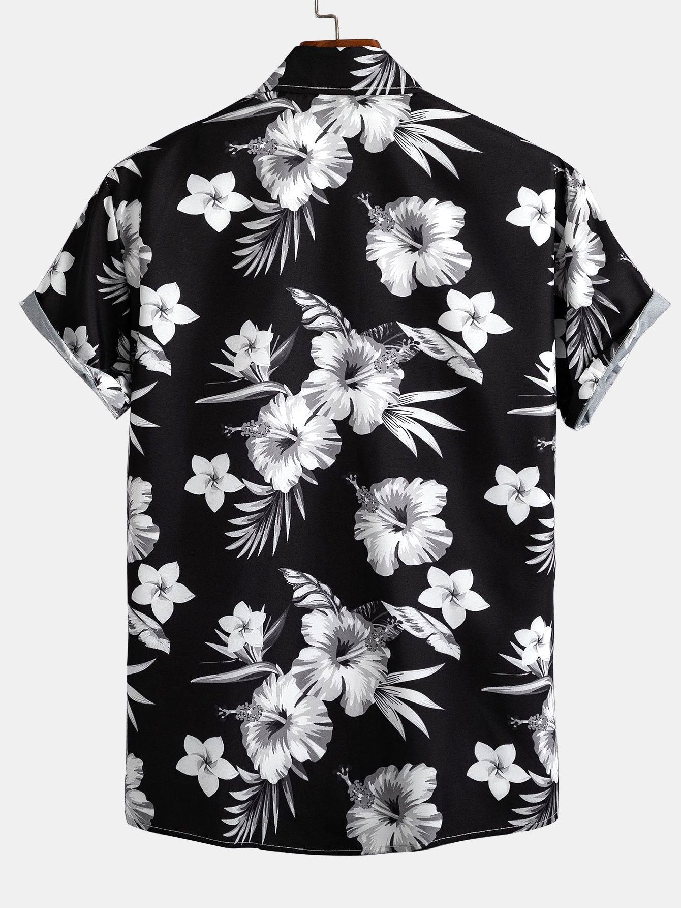 Tropisch Overhemd met Bloemenprint