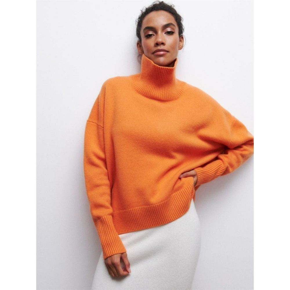 JOELINE ™ Turtleneck Chique gebreide trui
