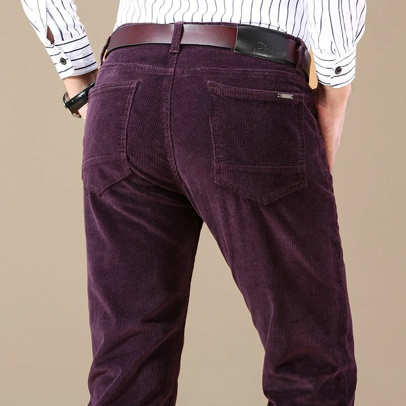 Sergio Corduroy broek van fluweel