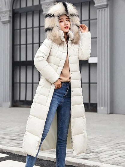 Adelei - Elegante lange jas met riem voor eindeloze warmte en stijl